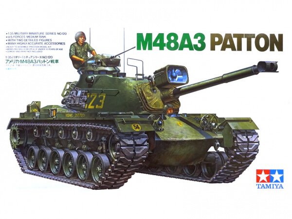 модель Американский танк Паттон M48A3 Patton (1:35)